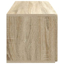 Væghængt TV-skab Sonoma-eg 78,5 x 31 x 30 cm Konstrueret træ
