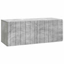 Væghængt TV-skab Betongrå 78,5 x 31 x 30 cm Konstrueret træ