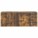 Væghængt TV-skab Røget eg 78,5 x 31 x 30 cm Konstrueret træ