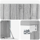 Væghængt TV-skab Vægmonteret Grå sonoma-eg 78,5 x 31 x 30 cm