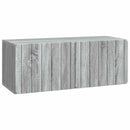 Væghængt TV-skab Vægmonteret Grå sonoma-eg 78,5 x 31 x 30 cm