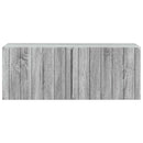 Væghængt TV-skab Vægmonteret Grå sonoma-eg 78,5 x 31 x 30 cm