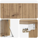 Væghængt TV-skab Artisan-eg 78,5 x 31 x 30 cm Konstrueret træ