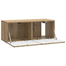 Væghængt TV-skab Artisan-eg 78,5 x 31 x 30 cm Konstrueret træ