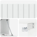 Væghængt TV-skab Hvid 98 x 31 x 30 cm Konstrueret træ