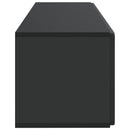 Væghængt TV-skab Sort 98 x 31 x 30 cm Konstrueret træ