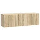 Væghængt TV-skab Sonoma-eg 98 x 31 x 30 cm Konstrueret træ