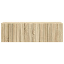 Væghængt TV-skab Sonoma-eg 98 x 31 x 30 cm Konstrueret træ