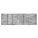 Væghængt TV-skab Betongrå 98 x 31 x 30 cm Konstrueret træ