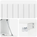 Væghængt TV-skab Hvid højglans 98 x 31 x 30 cm Konstrueret træ