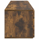 Væghængt TV-skab Røget eg 98 x 31 x 30 cm Konstrueret træ
