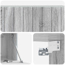 Væghængt TV-skab Grå sonoma-eg 98 x 31 x 30 cm Konstrueret træ