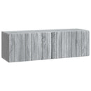 Væghængt TV-skab Grå sonoma-eg 98 x 31 x 30 cm Konstrueret træ