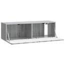 Væghængt TV-skab Grå sonoma-eg 98 x 31 x 30 cm Konstrueret træ