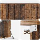 Væghængt TV-skab Gammelt træ 98 x 31 x 30 cm Konstrueret træ