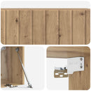 Væghængt TV-skab Artisan-eg 98 x 31 x 30 cm Konstrueret træ