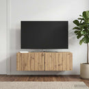 Væghængt TV-skab 98 x 31 x 30 cm Artisan-eg Konstrueret træ