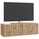 Væghængt TV-skab Artisan-eg 98 x 31 x 30 cm Konstrueret træ