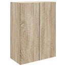 Vægmonteret skab Sonoma-eg 66 x 34,5 x 90 cm Konstrueret træ