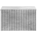 Væghængt Natbord Betongrå 33 x 34,5 x 20 cm Konstrueret træ