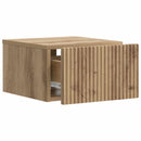 Væghængt Natbord Artisan-eg 33 x 34,5 x 20 cm Konstrueret træ