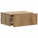 Væghængt Natbord med skuffe 2 pcs Artisan-eg 49 x 34,5 x 20 cm