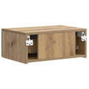 Væghængt Natbord med skuffe 2 pcs Artisan-eg 49 x 34,5 x 20 cm