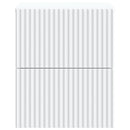 Væghængt Natbord 2 pcs Hvid 33 x 34,5 x 40 cm Konstrueret træ