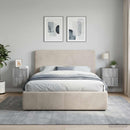 Væghængt Natbord 2 pcs Grå sonoma-eg 33 x 34,5 x 40 cm