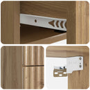 Væghængt Natbord med skuffe 2 pcs Artisan-eg 33 x 34,5 x 40 cm