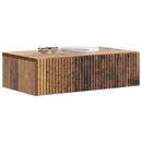 Væghængt Sideskab Gammelt træ 59 x 34,5 x 17 cm Konstrueret træ