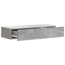 Væghængt Sideskab Betongrå 87,5 x 34,5 x 17 cm Konstrueret træ