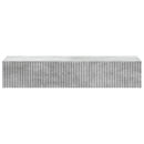 Væghængt Sideskab Betongrå 87,5 x 34,5 x 17 cm Konstrueret træ