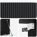 Væghængt TV-skab Sort 59,5 x 41 x 30 cm Konstrueret træ