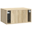 Væghængt TV-skab Sonoma-eg 59,5 x 41 x 30 cm Konstrueret træ