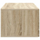 Væghængt TV-skab Sonoma-eg 59,5 x 41 x 30 cm Konstrueret træ