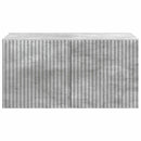 Væghængt TV-skab Betongrå 59,5 x 41 x 30 cm Konstrueret træ