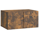 Væghængt TV-skab Røget eg 59,5 x 41 x 30 cm Konstrueret træ