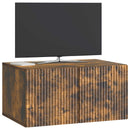Væghængt TV-skab Røget eg 59,5 x 41 x 30 cm Konstrueret træ