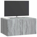 Væghængt TV-skab Vægmonteret Grå sonoma-eg 59,5 x 41 x 30 cm