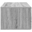 Væghængt TV-skab Vægmonteret Grå sonoma-eg 59,5 x 41 x 30 cm