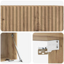 Væghængt TV-skab Artisan-eg 59,5 x 41 x 30 cm Konstrueret træ