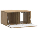 Væghængt TV-skab Artisan-eg 59,5 x 41 x 30 cm Konstrueret træ