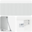 Væghængt TV-skab Hvid 78,5 x 41 x 30 cm Konstrueret træ