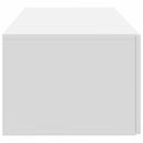 Væghængt TV-skab Hvid 78,5 x 41 x 30 cm Konstrueret træ