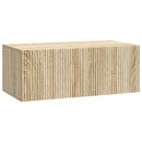 Væghængt TV-skab Sonoma-eg 78,5 x 41 x 30 cm Konstrueret træ