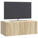 Væghængt TV-skab Sonoma-eg 78,5 x 41 x 30 cm Konstrueret træ