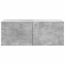 Væghængt TV-skab Betongrå 78,5 x 41 x 30 cm Konstrueret træ
