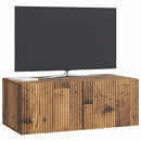 Væghængt TV-skab Gammelt træ 78,5 x 41 x 30 cm Konstrueret træ