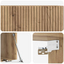 Væghængt TV-skab Artisan-eg 78,5 x 41 x 30 cm Konstrueret træ